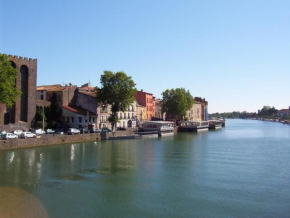 3 bedroom modern apartment in historic building overlooking river herault